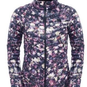 The North Face Women's Thermoball Jacket pieneen tilaan pakattava talvitakki musta-kuviollinen