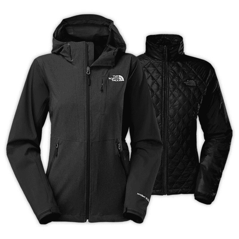 The North Face Women's Thermoball Triclimate Jacket L TNF Black
