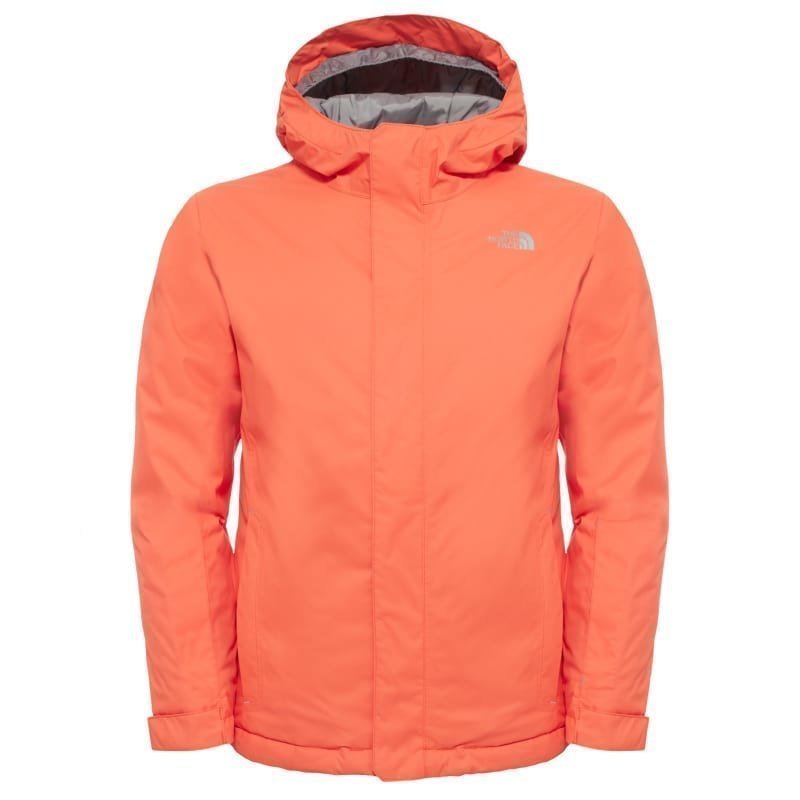 The North Face Youth Snowquest Jacket M Mandarin Red