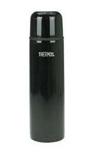Thermos ThermoCafe Everyday termospullo musta useita kokoja