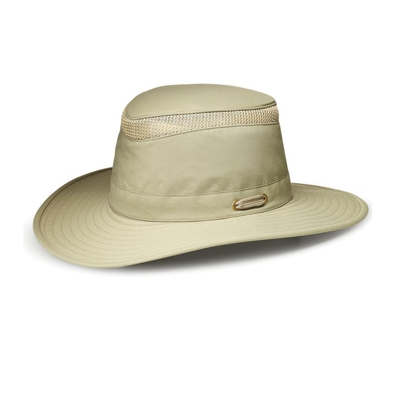 Tilley LTM6 Airflo Hat 7 1/4 KHAKI WITH OLIVE UNDERBRIM