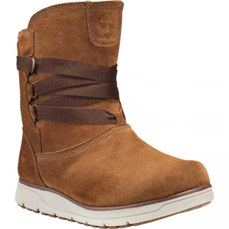 timberland leighland pull on wp trapper tan silk suede