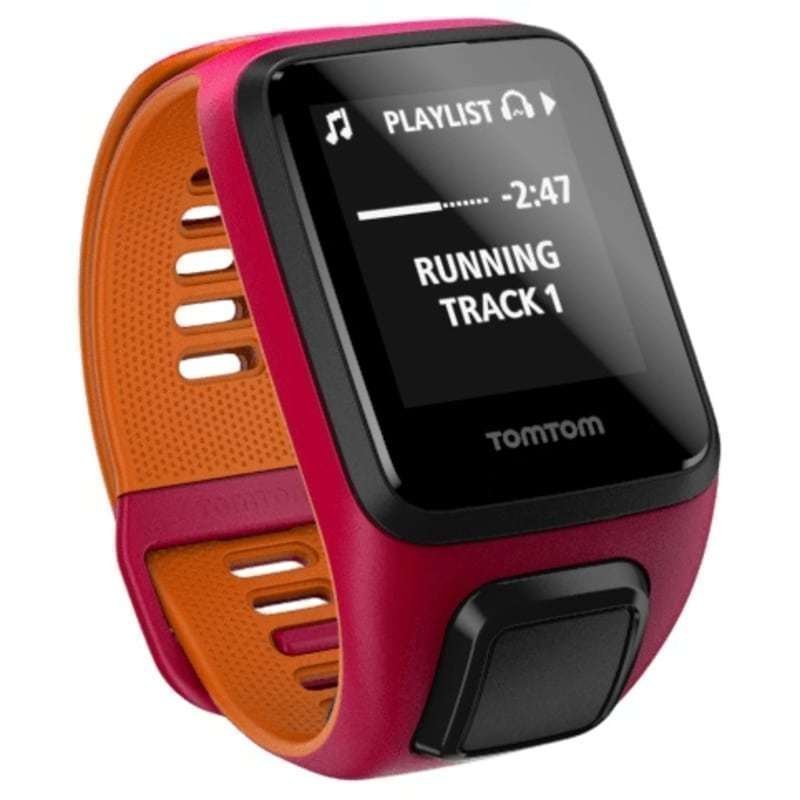 TomTom Runner 3 Cardio + Music SMALL Dark Pink/Orange