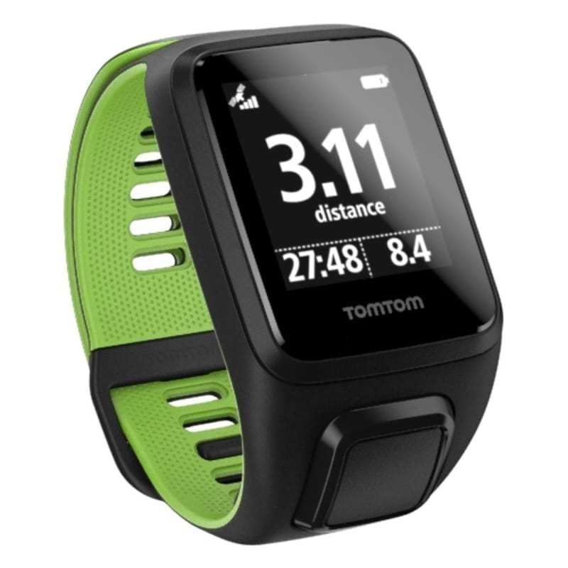 TomTom Runner 3 LARGE Black/Green