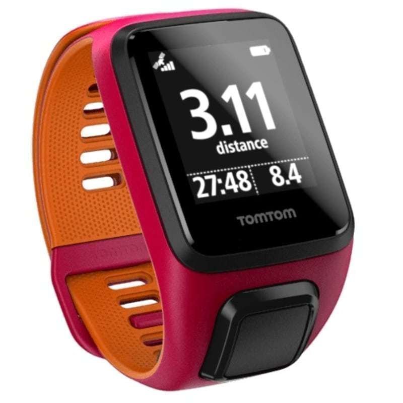 TomTom Runner 3 SMALL Dark Pink/Orange