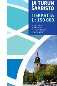Turku ja Turun saaristo tiekartta 1:150 000 2012