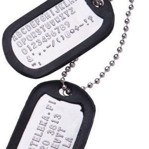 US Dog Tags -tuntolevyt omalla tekstillä