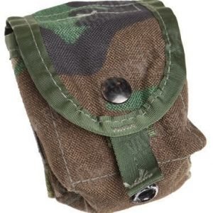 US MOLLE II käsikranaattitasku Woodland ylijäämä