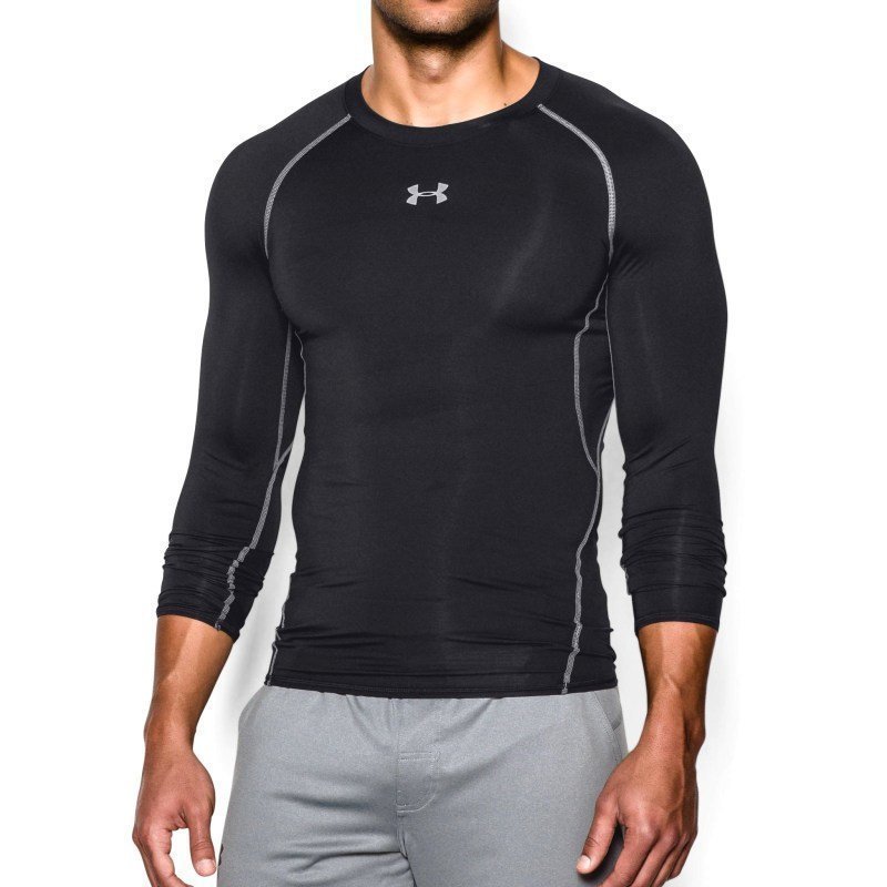 Under Armour Men's UA Heatgear LS Comp S Black