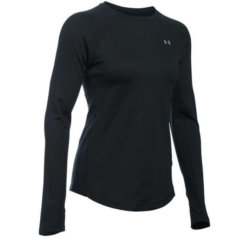 Under Armour Women's ColdGear Armour LS LG Black