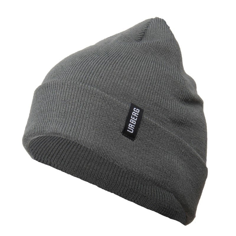 Urberg Folded Beanie 1SIZE Dark Grey