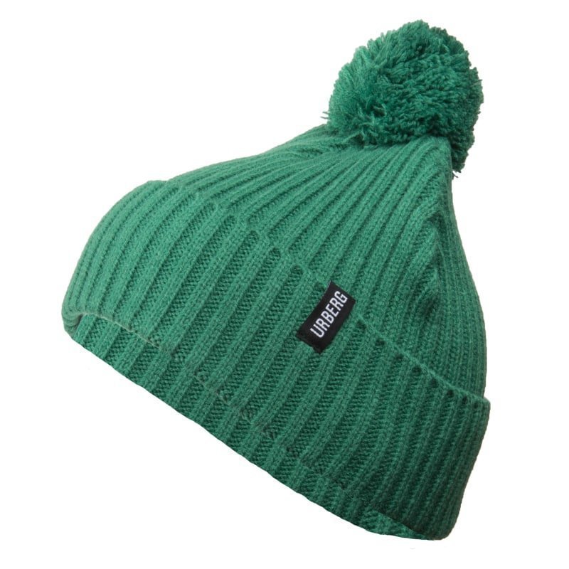 Urberg Pompom Beanie 1SIZE Green