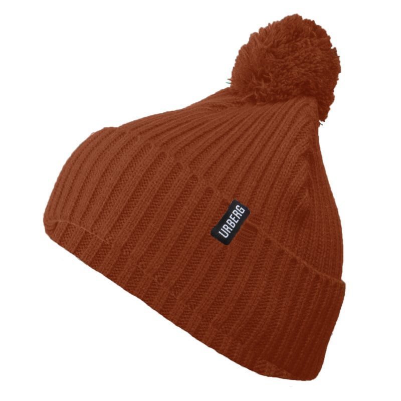 Urberg Pompom Beanie 1SIZE Marsala