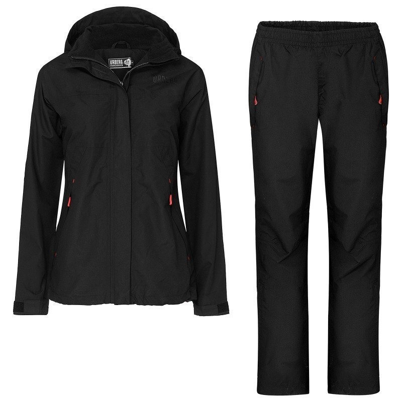 Urberg Tjörn Wmn's Rainset XS Black