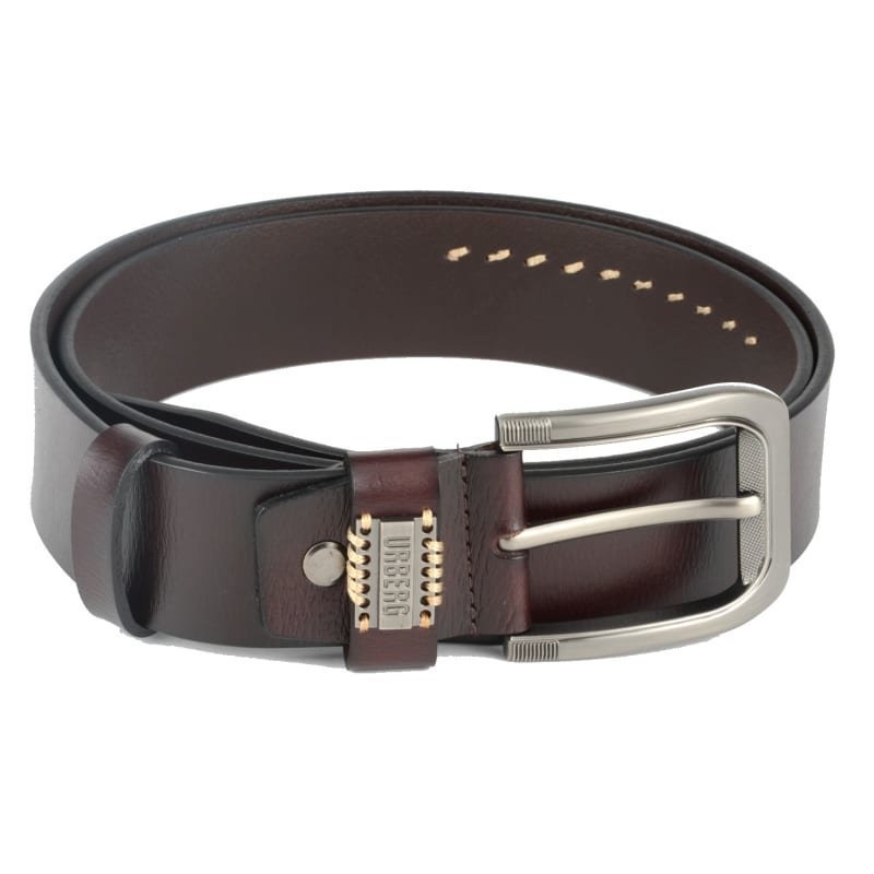 Urberg VegTan Leather Belt 90 CM Dark Brown