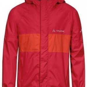 Vaude KIDS Grody Jacket II vedenpitävä takki punainen