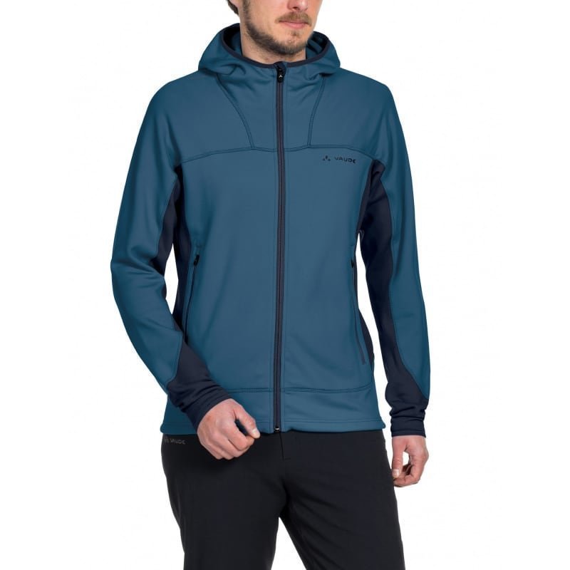 Vaude Men's Basodino Hooded Jacket II M Washed Blue