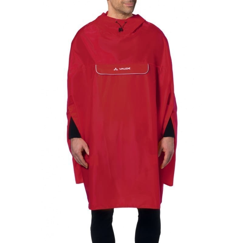 Vaude Valdipino Poncho L Red