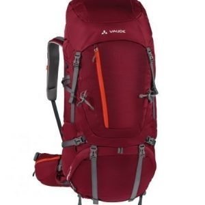 Vaude Womens Centauri 65+10 naisten rinkka punainen