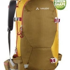 Vaude women's Nendaz 24 naisten ski reppu keltainen