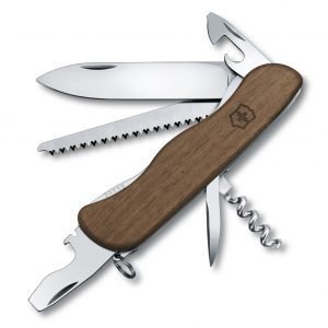 Victorinox Forester Wood Linkkuveitsi Pähkinäpuukahva 10 Toimintoa