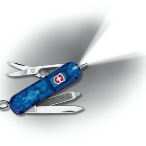 Victorinox Signature Lite Läpikuultava sininen