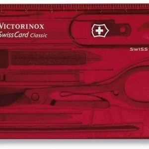 Victorinox Swiss Card Rubiininpunainen