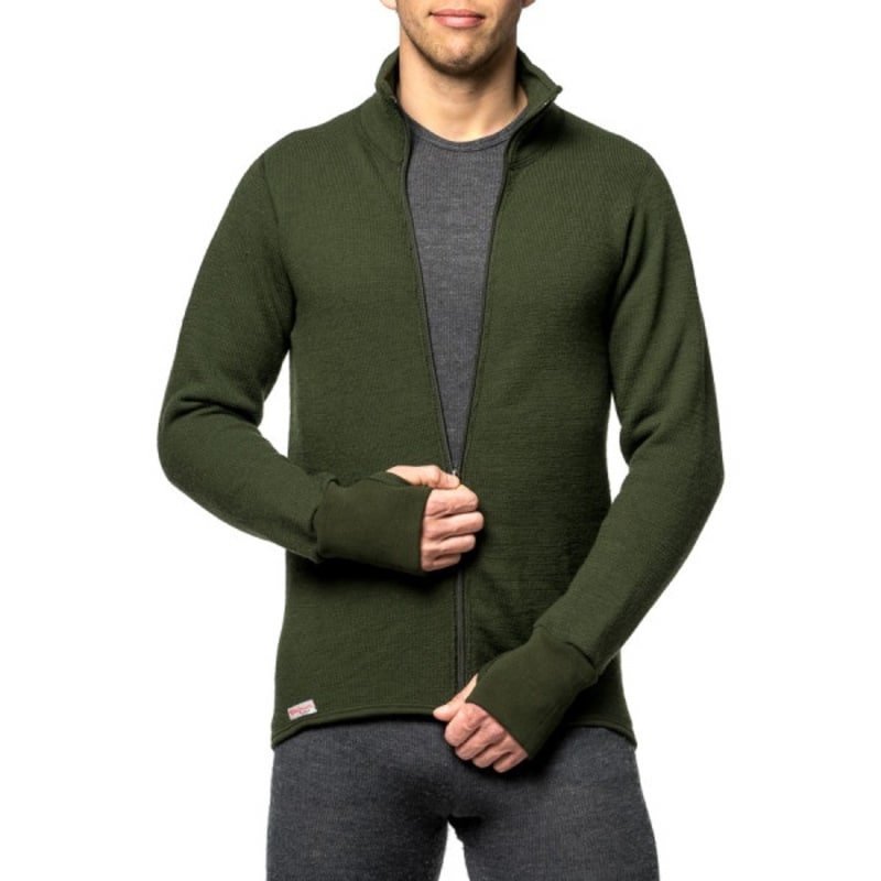 Woolpower Full Zip Jacket 600 L Green