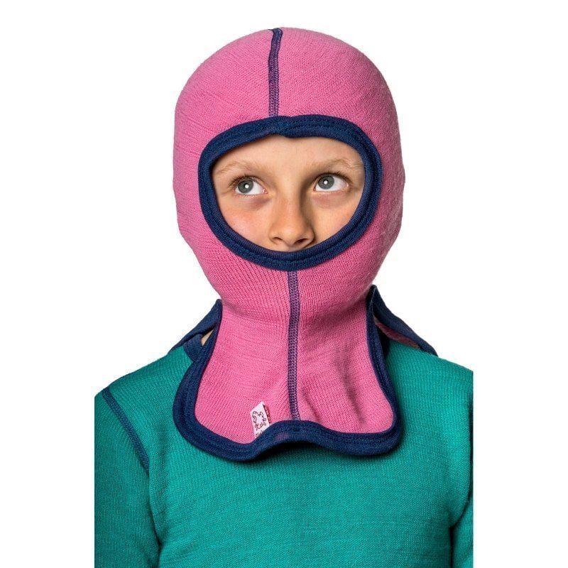 Woolpower Kids Balaclava 200 110 Sea Star Rose