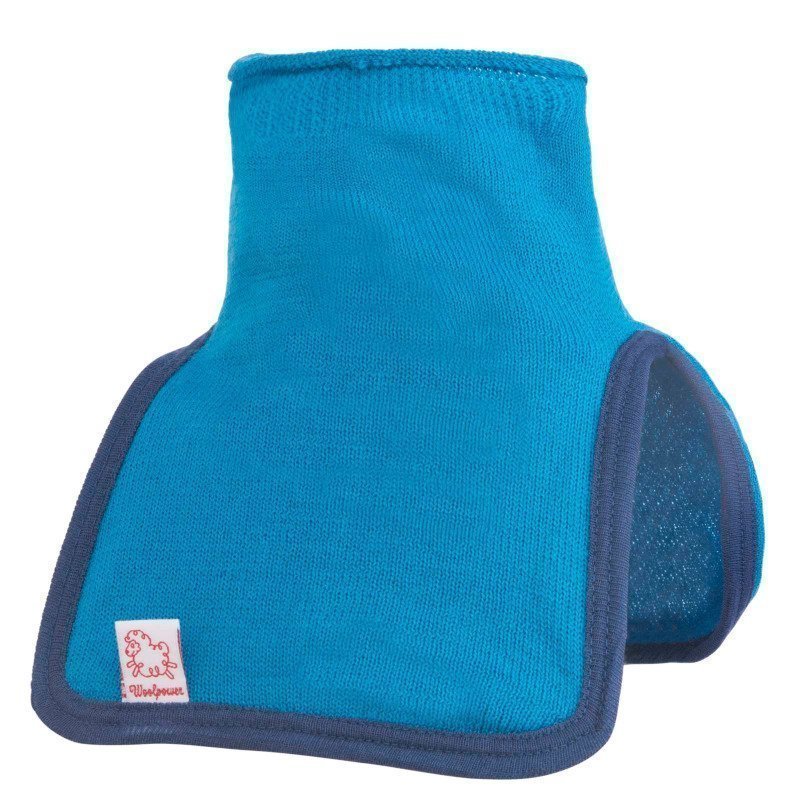 Woolpower Kids Mock Turtleneck 200 110 Dolphine Blue