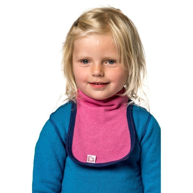 Woolpower Kids Mock Turtleneck 200 110 Sea Star Rose