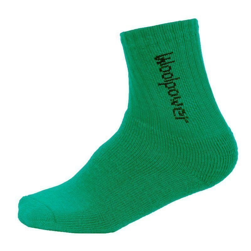 Woolpower Kids Socks Logo 400 21 Light Green