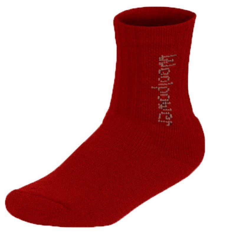 Woolpower Kids Socks Logo 400 21 Red