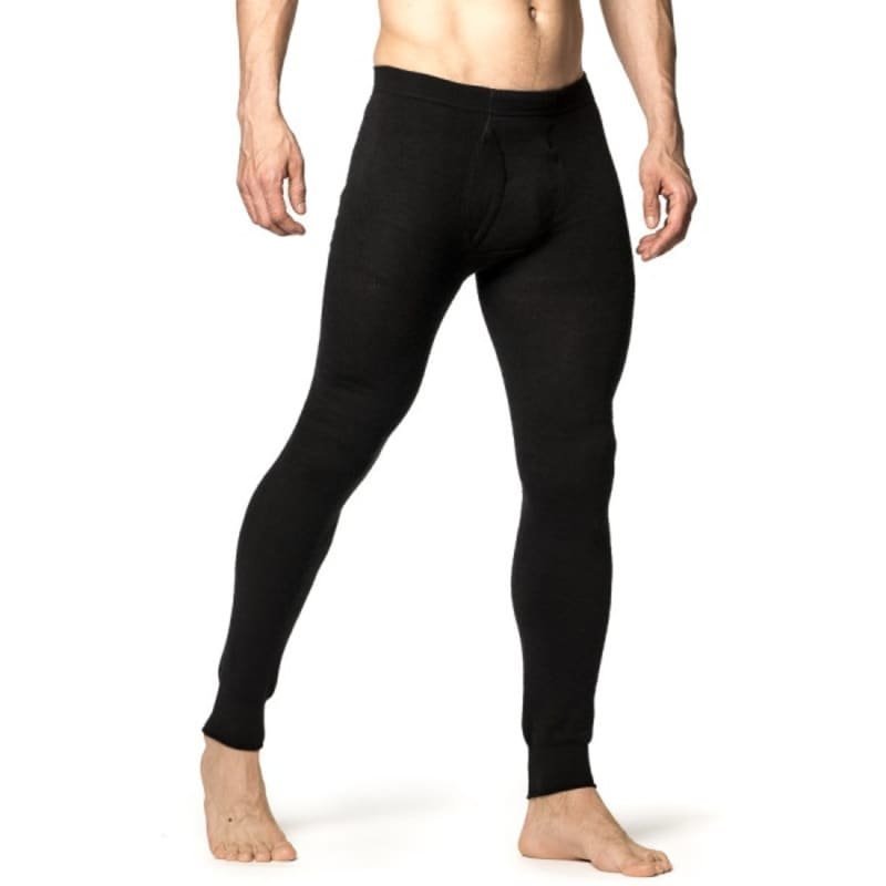 Woolpower Long Johns with Fly 200 L Black