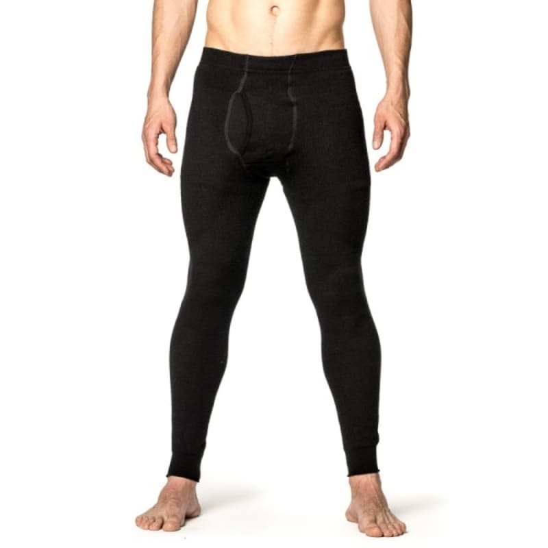 Woolpower Long Johns with Fly 400 L Black