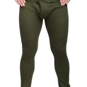 Woolpower Long Johns with fly 200 vihreät