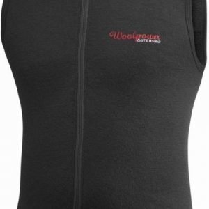 Woolpower Vest 400 Musta L