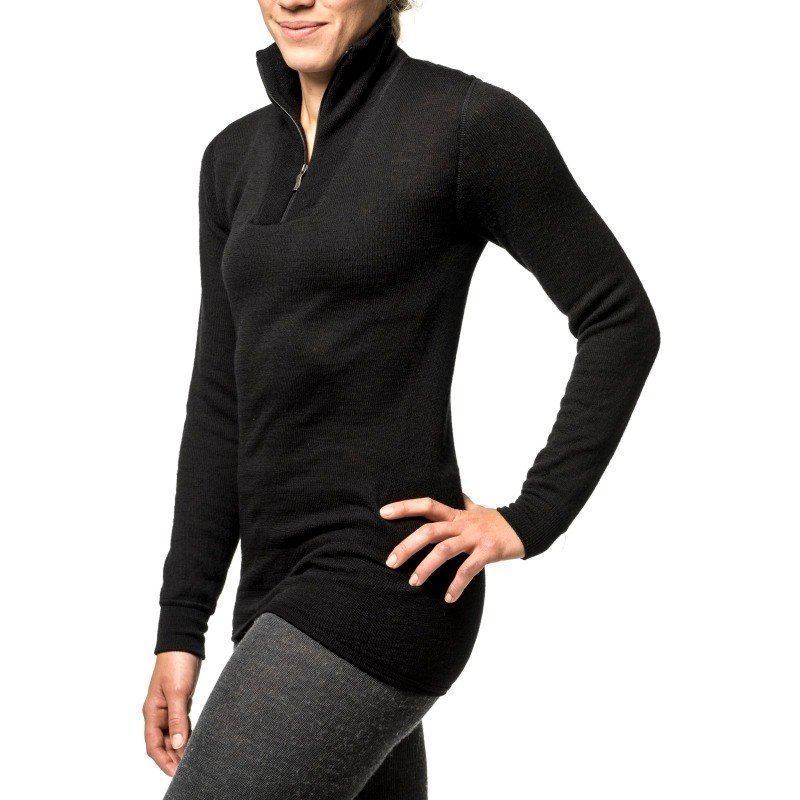 Woolpower Zip Turtleneck 200 L Black