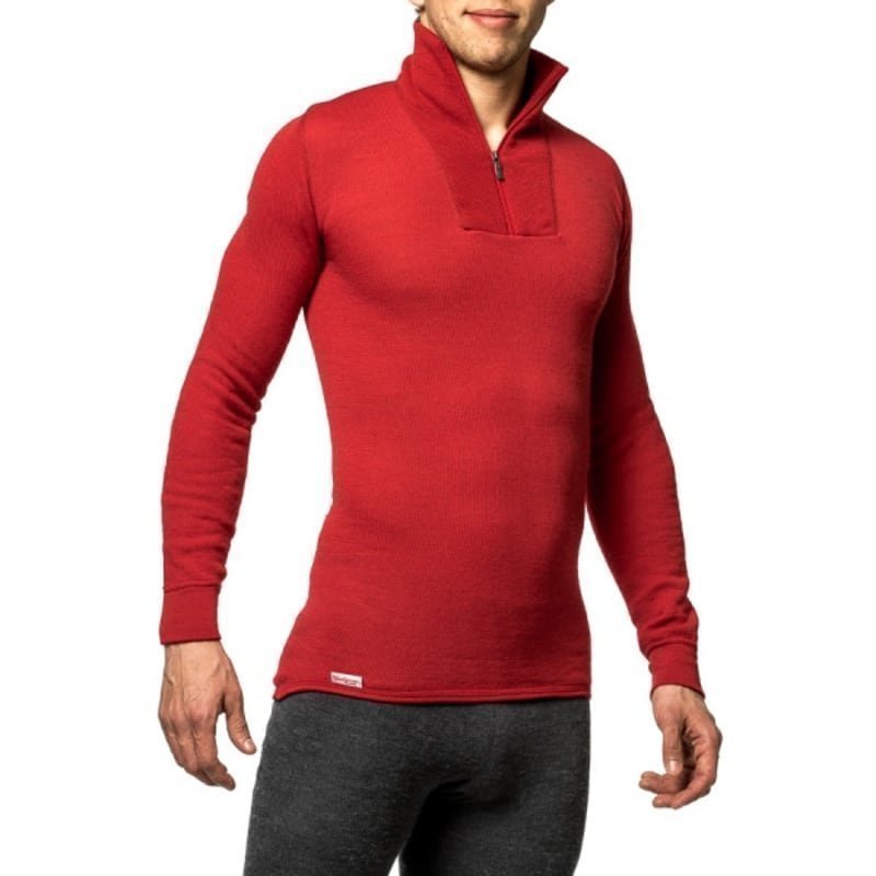 Woolpower Zip Turtleneck 200 XS Red