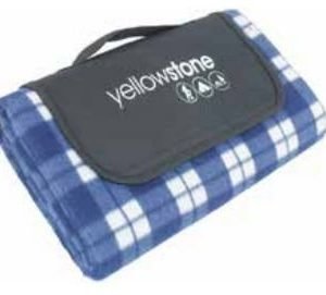 Yellowstone Luxury Fleece Picnic viltti sininen