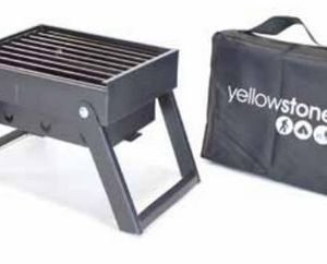 Yellowstone Mini Folding BBQ retkigrilli kantokassilla