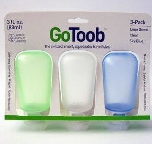 humangear GoToob 37 ml 3 Pack tuubi nesteille